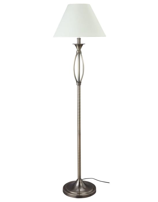Milan Floor Lamp - Antique Brass