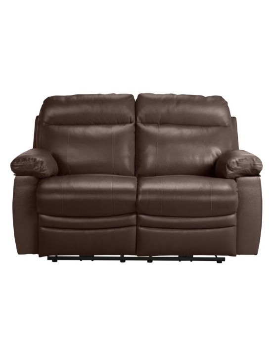 Paolo 2 Seater Power Recliner Sofa - Brown
