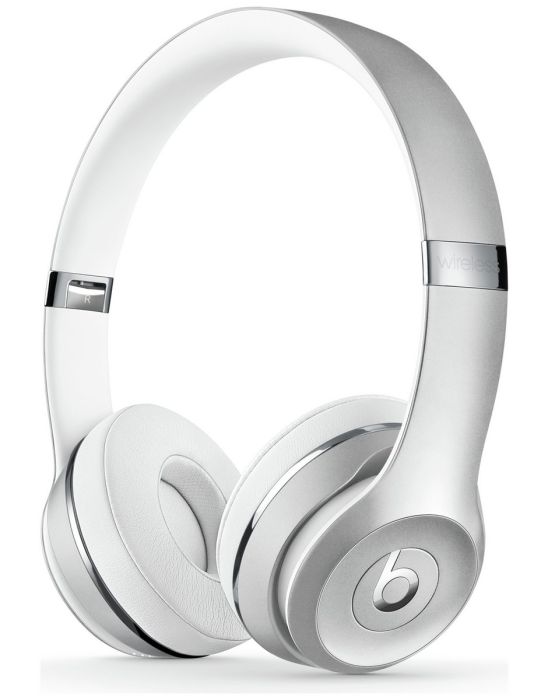 Beats by Dre Solo 3 On-Ear Wireless Headphones - Silver