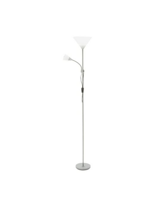 Father and Child Floor Lamp - Silver
