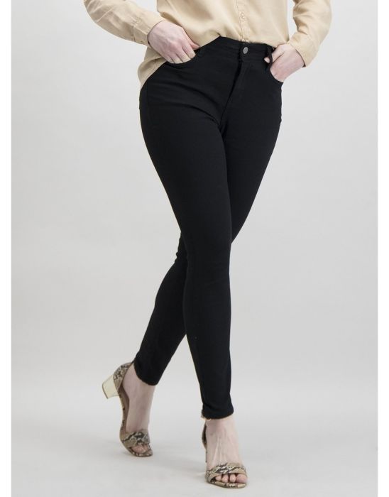 Black Sculpting Skinny Jeans With Stretch