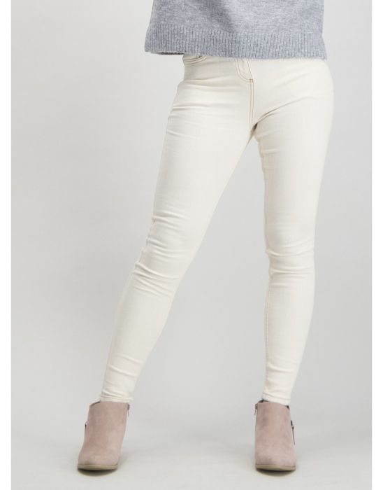 White Skinny Jeans With Stretch